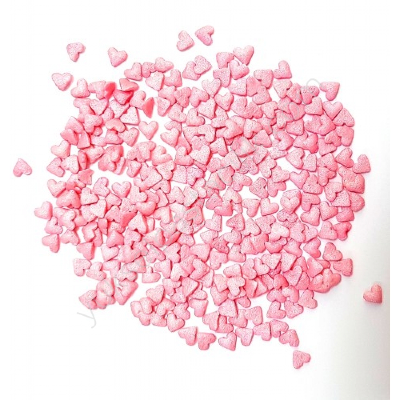 Mini Sprinkles Pembe Soft Kalp 70 Gr