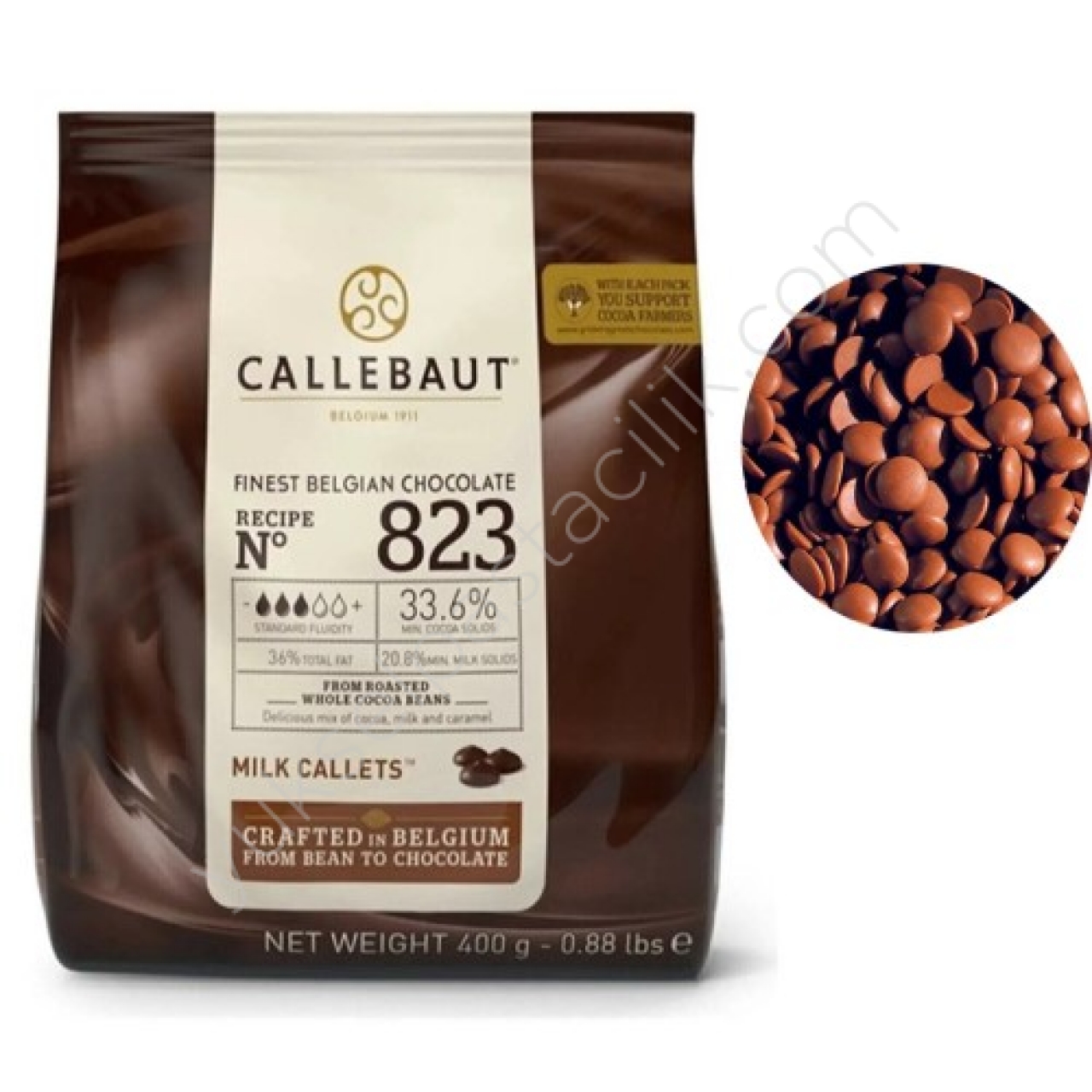 Callebaut Sütlü Drop Kuvertür 400 Gr