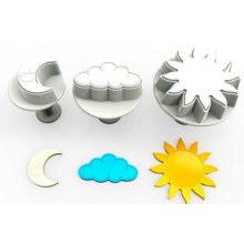 Basmalı Gökyüzü Kalıp 3 lü Set