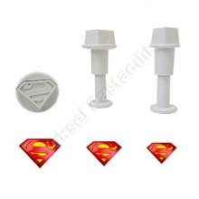 Basmalı Süperman Kalıbı Mini 3'lü Set