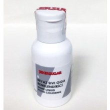 Beyaz Sıvı Gıda Boyası 20 ml