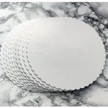 Pasta Altlığı Beyaz 28 Cm 10 Adet