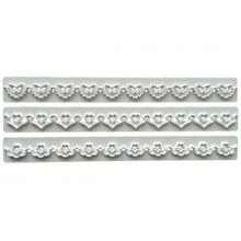 Plastik Şeker Hamuru Motif Cetvel Set 