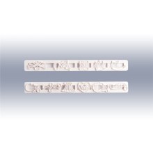 Plastik Şeker Hamuru Motif Cetvel Seti