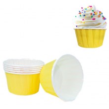 Sarı Muffin Kek Kapsül 50 Adet