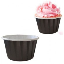 Siyah Muffin Kapsül 50 Adet