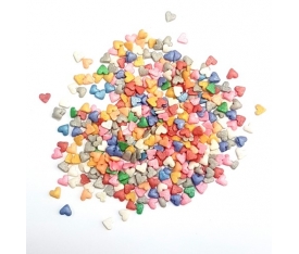 Mini  Soft Mix Kalp Sprinkles Şeker