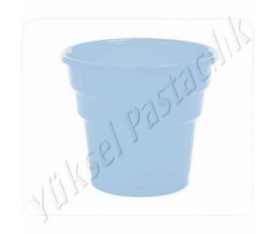 Plastik Meşrubat Bardağı Açık Mavi 180cc 25 Adet