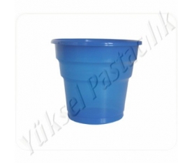 Plastik Meşrubat Bardağı Mavi 180cc 25 Adet
