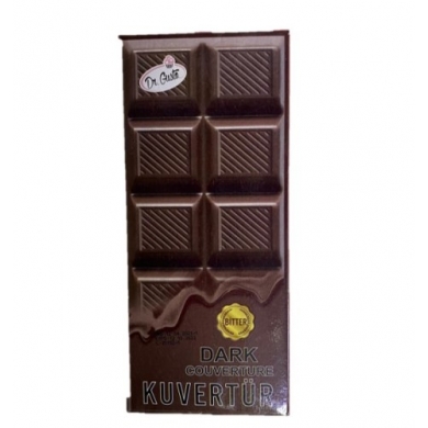 Bitter Kuvertur Çikolata 200 Gr