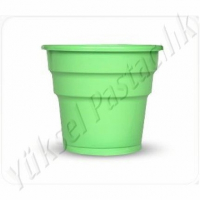 Plastik Meşrubat Bardağı Yeşil 180cc 25 Adet