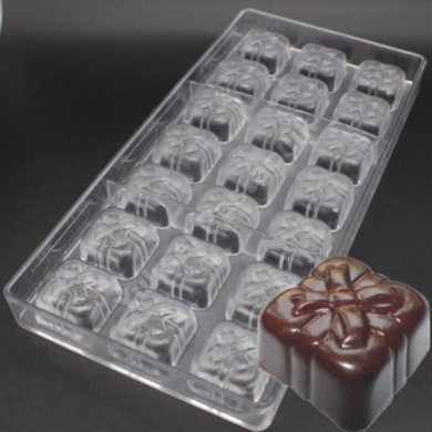 Polikarbon Çikolata Kalıbı Hediye Paketi