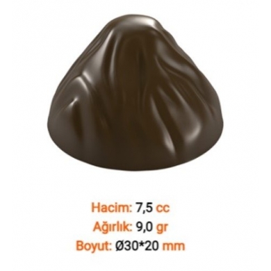 Polikarbon Çikolata Kalıbı Tepecik 21 Li