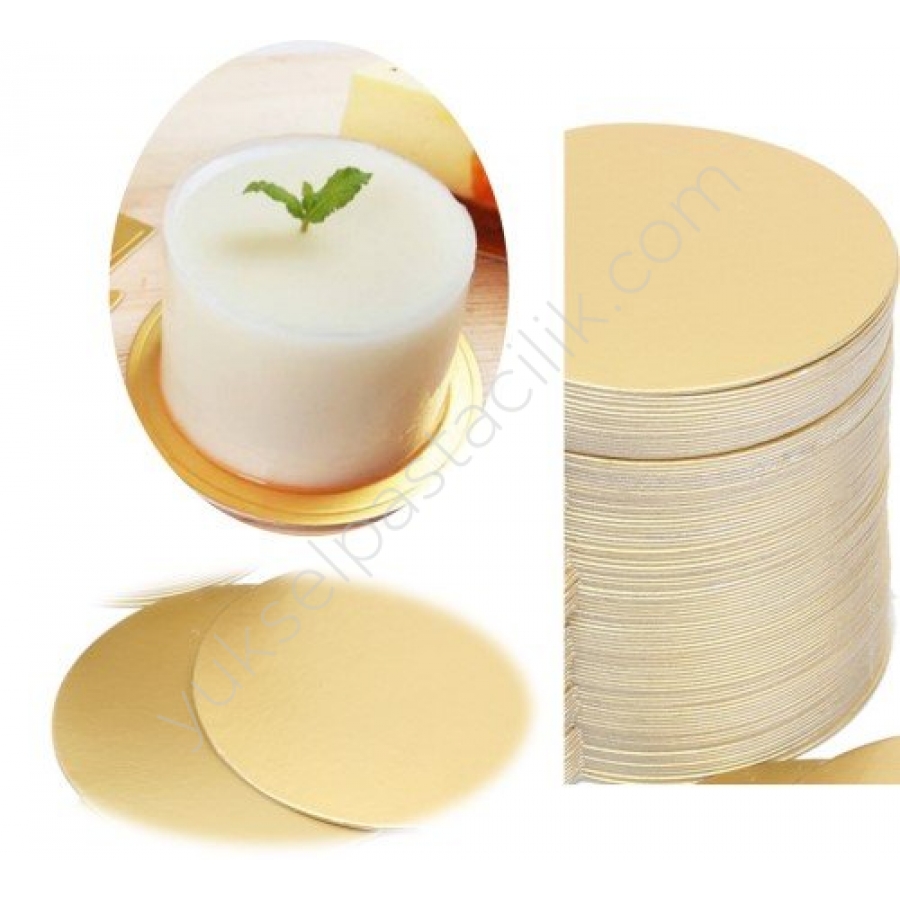 Pasta Altı Gold Düz 9 Cm 50 Adet Fiyatı Taksit Seçenekleri